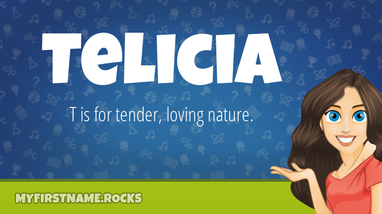My First Name Telicia Rocks!