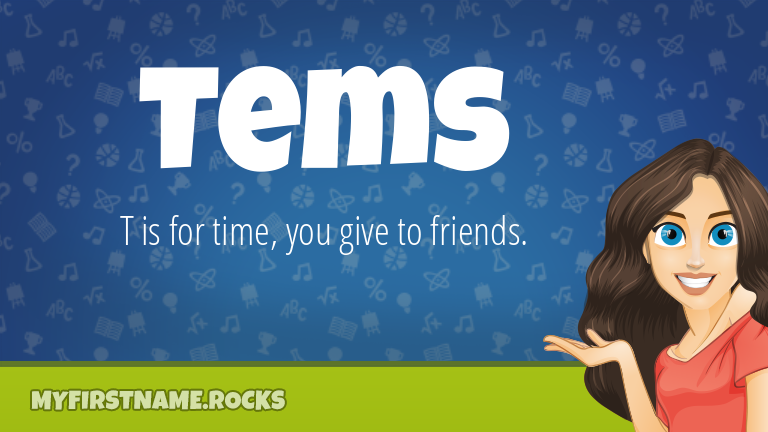 My First Name Tems Rocks!