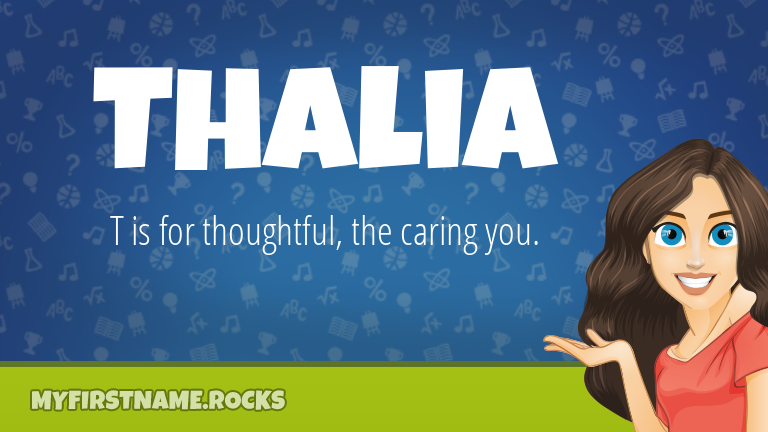 My First Name Thalia Rocks!