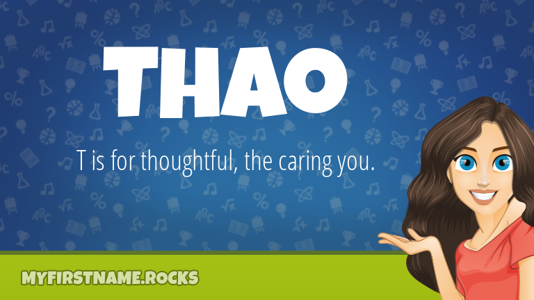 My First Name Thao Rocks!