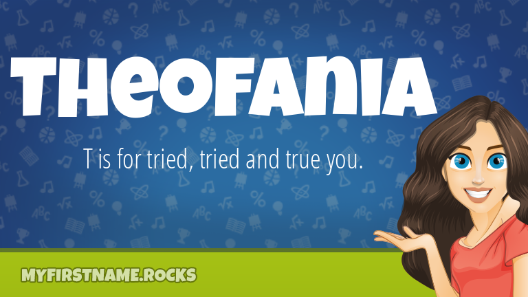My First Name Theofania Rocks!