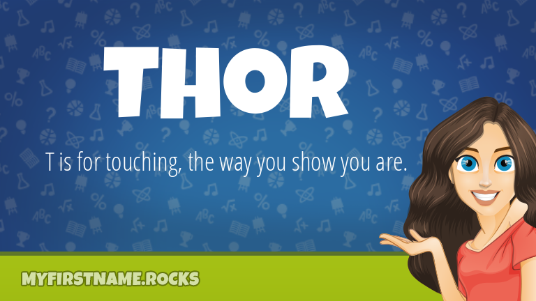 My First Name Thor Rocks!