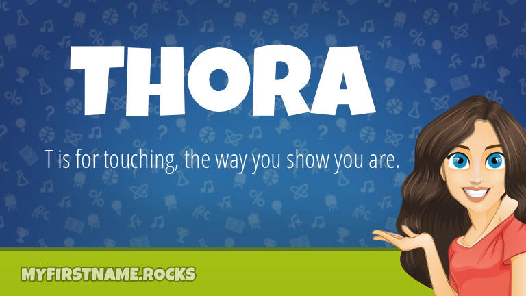 My First Name Thora Rocks!