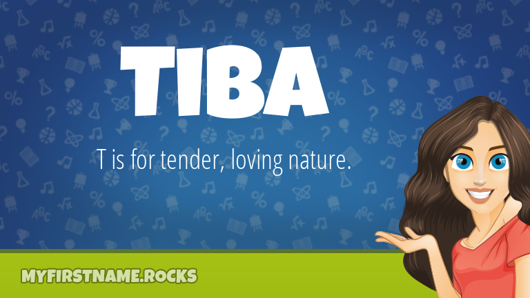 My First Name Tiba Rocks!