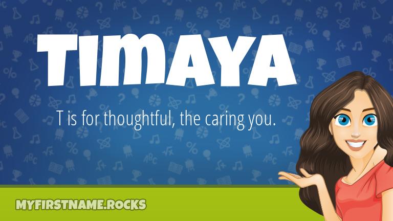My First Name Timaya Rocks!