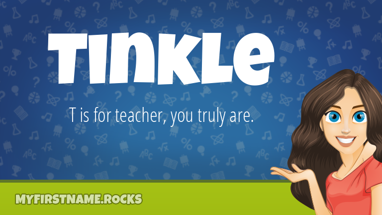 My First Name Tinkle Rocks!