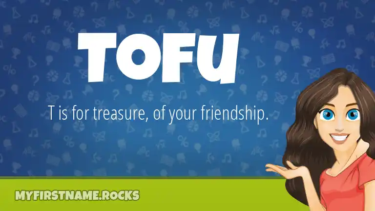 Tofu First Name Personality & Popularity