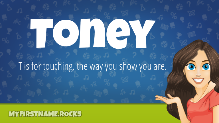 My First Name Toney Rocks!