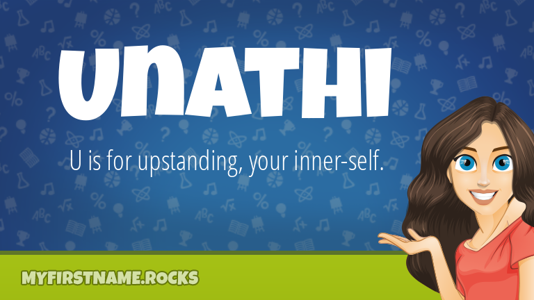 My First Name Unathi Rocks!