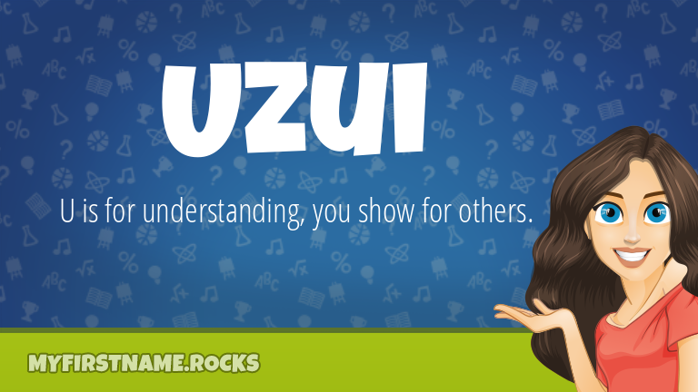 My First Name Uzui Rocks!