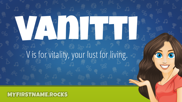 My First Name Vanitti Rocks!