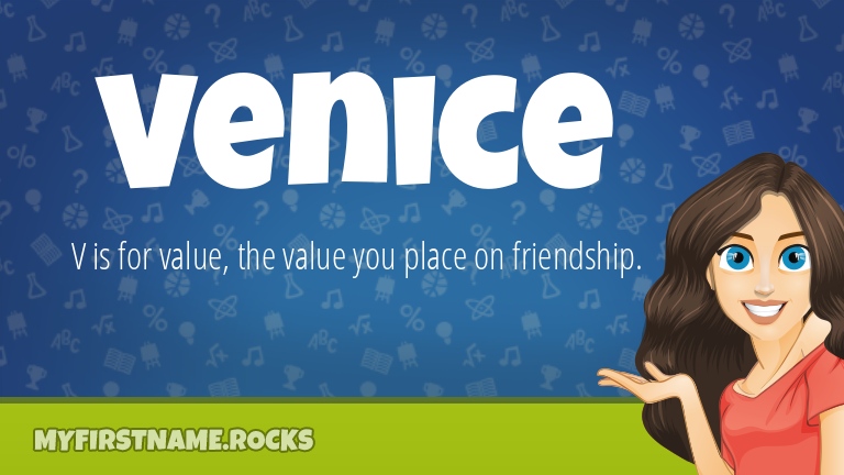 My First Name Venice Rocks!