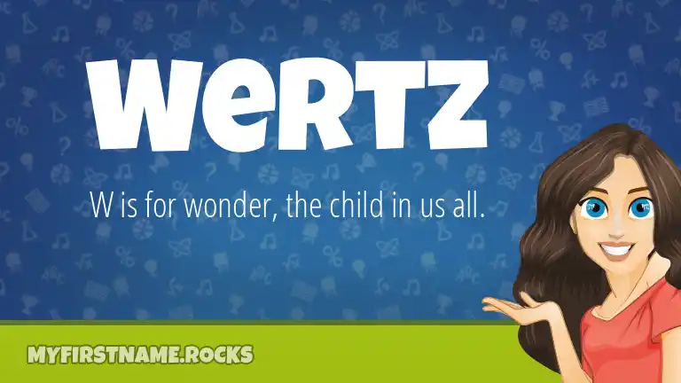 wertz-first-name-personality-popularity