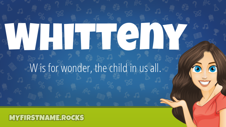 My First Name Whitteny Rocks!