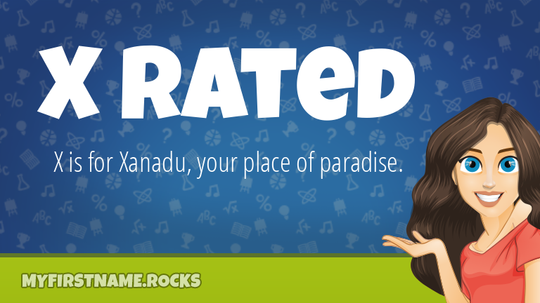 My First Name X Rated Rocks!
