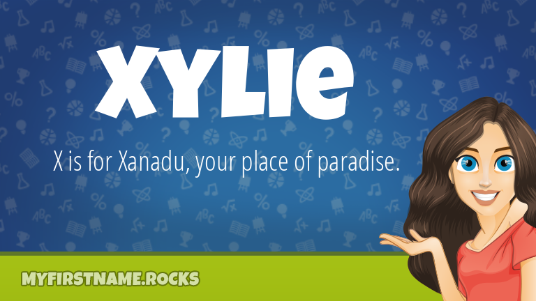 My First Name Xylie Rocks!
