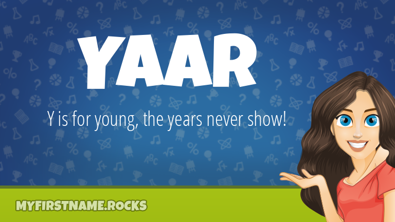 My First Name Yaar Rocks!
