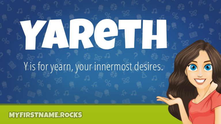My First Name Yareth Rocks!