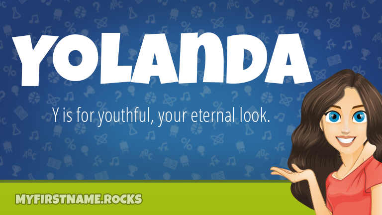My First Name Yolanda Rocks!