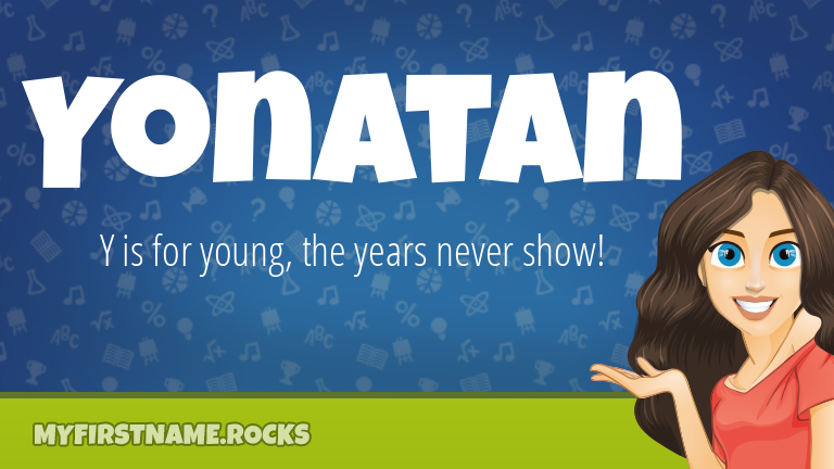 My First Name Yonatan Rocks!