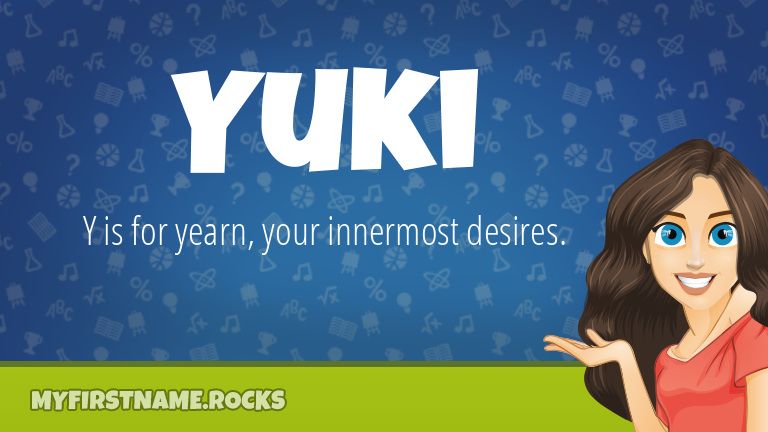 My First Name Yuki Rocks!