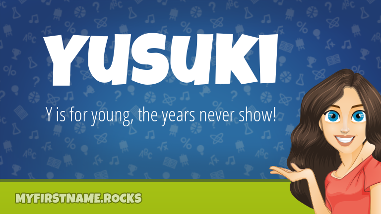 My First Name Yusuki Rocks!
