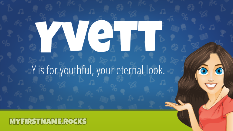 My First Name Yvett Rocks!