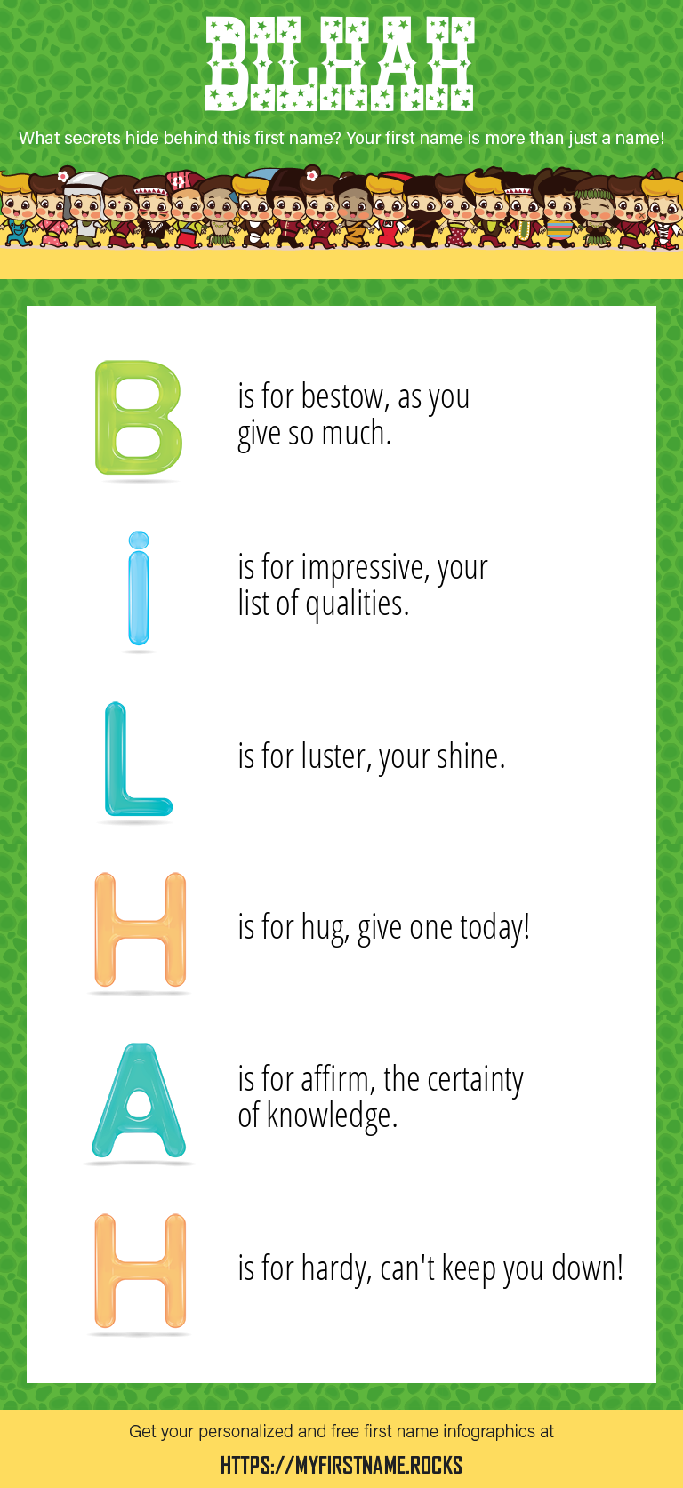 Meaning of bilhah