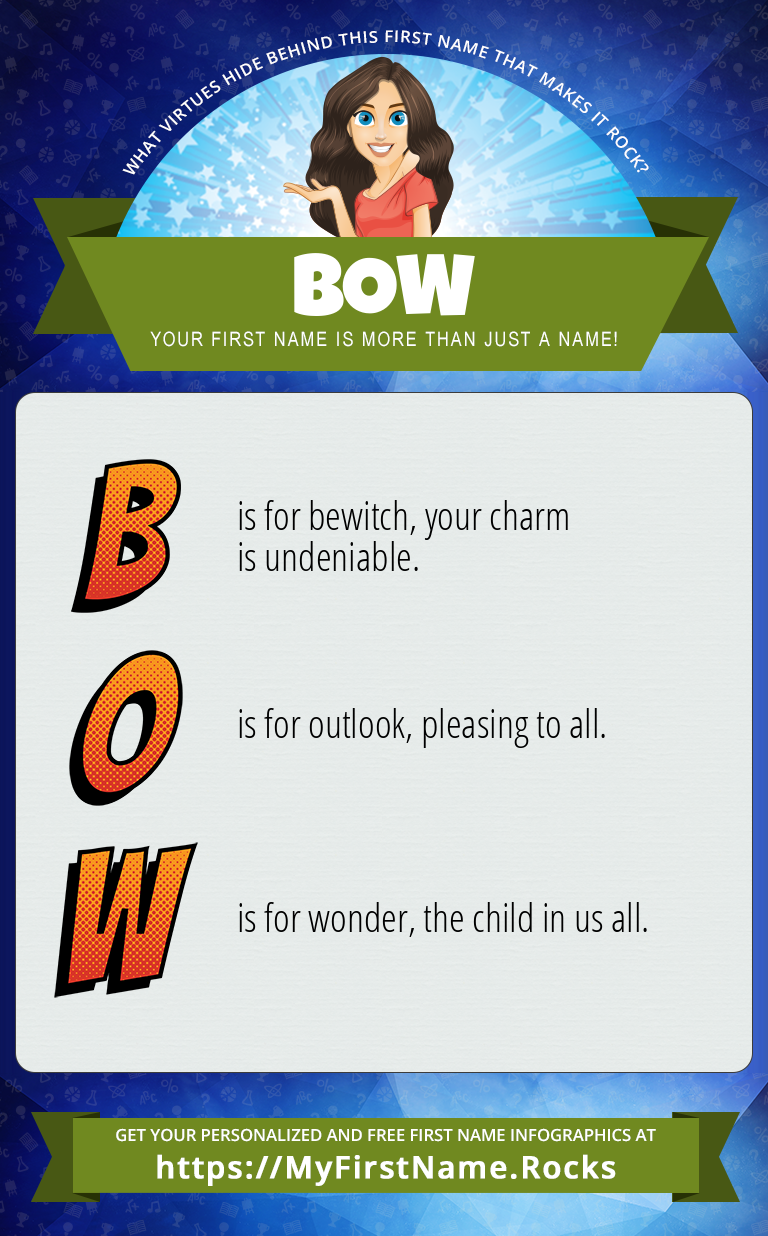 Bow Infographics