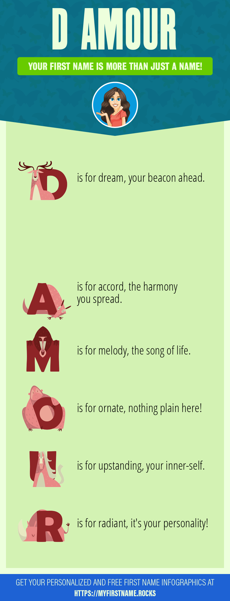 D Amour Infographics