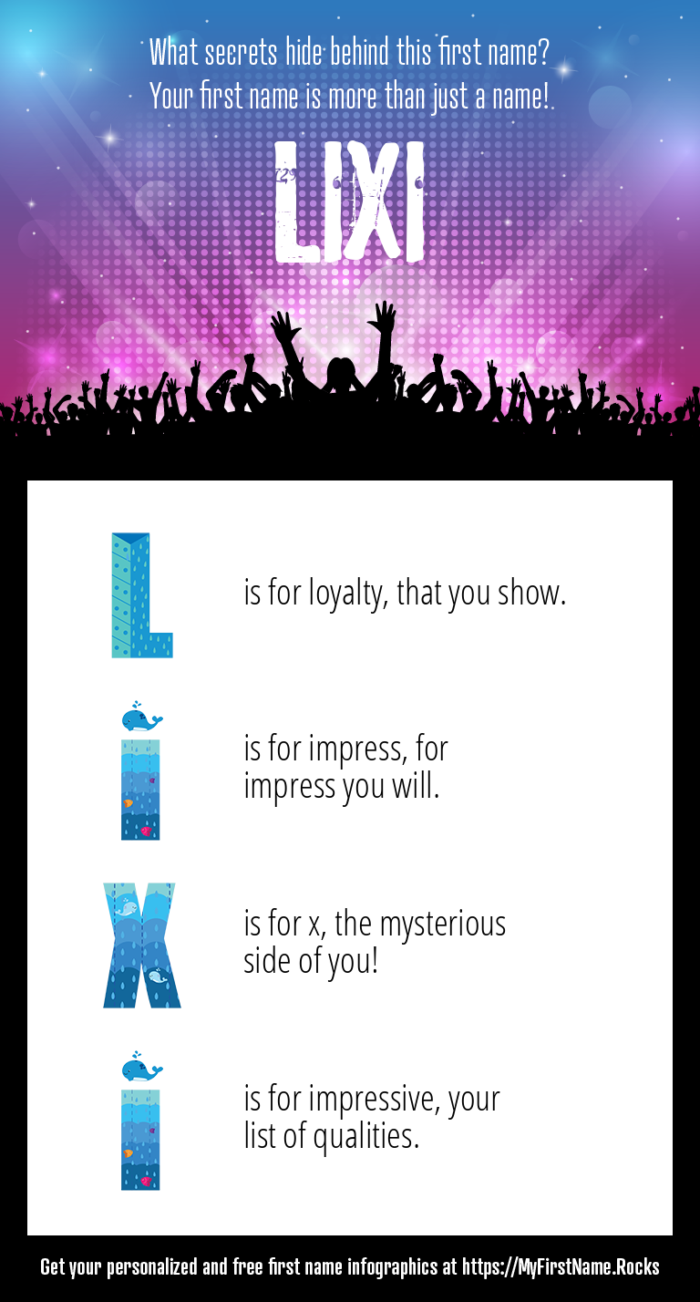 Lixi Infographics