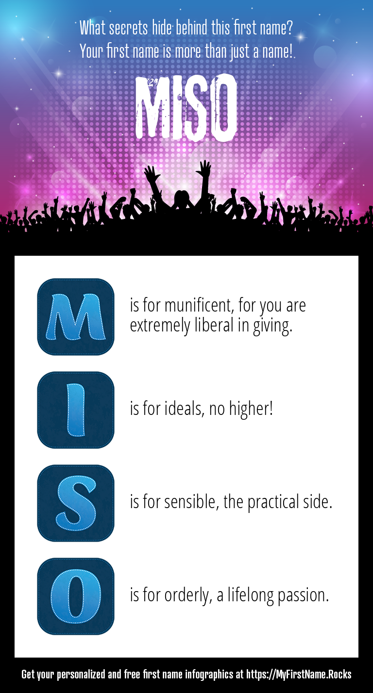 Miso Infographics