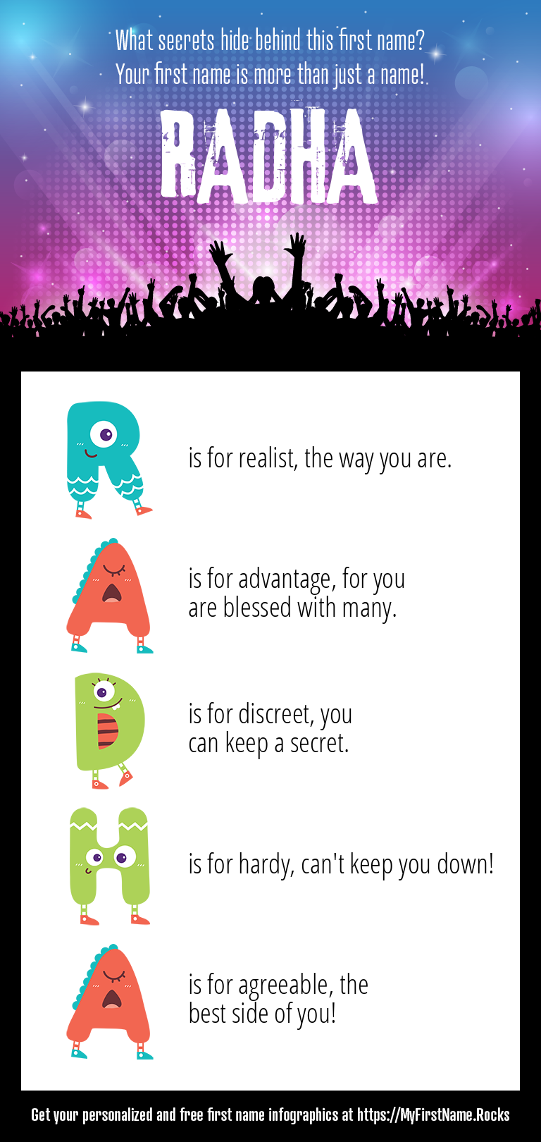 Radha Infographics