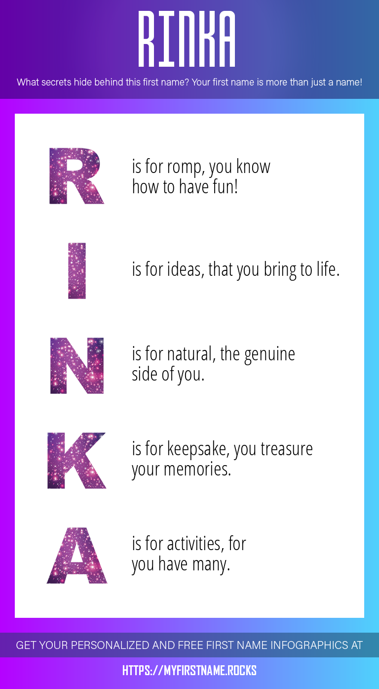 Rinka Infographics