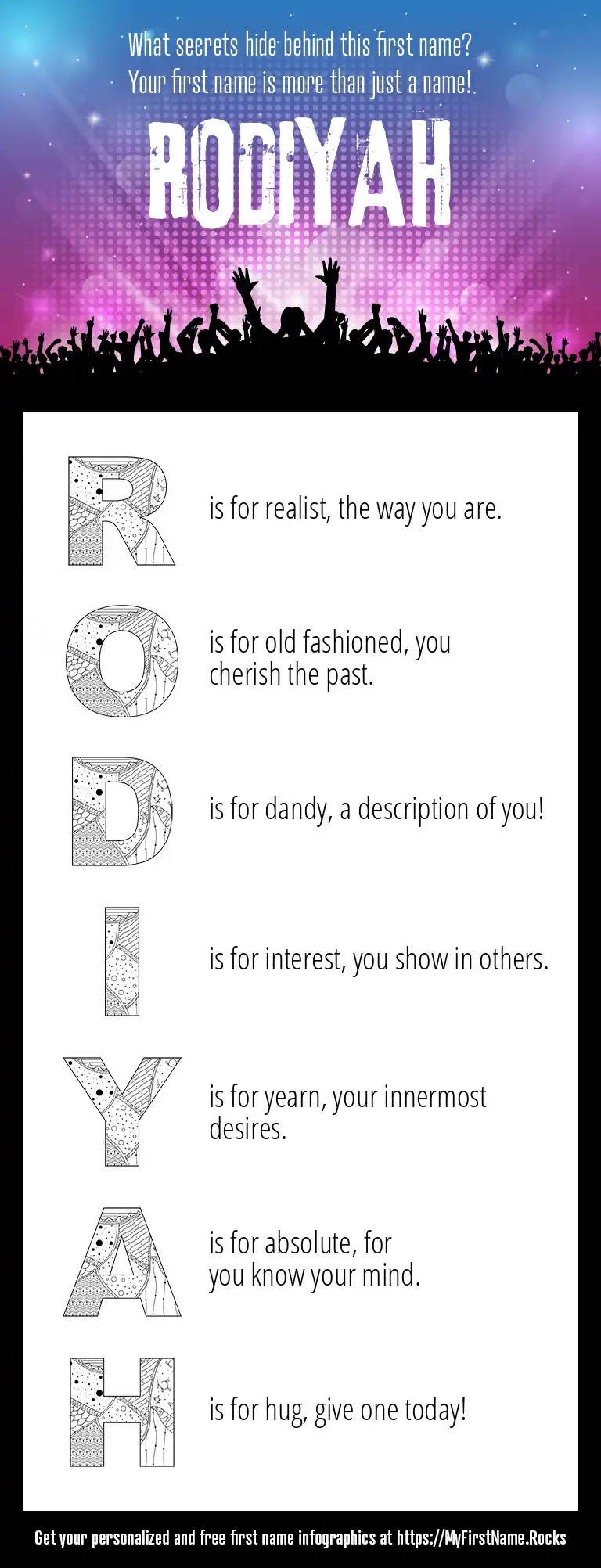 Rodiyah First Name Personality Popularity