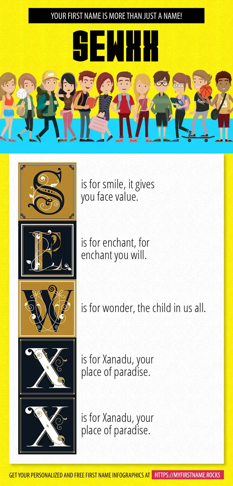 Sewxx First Name Personality & Popularity