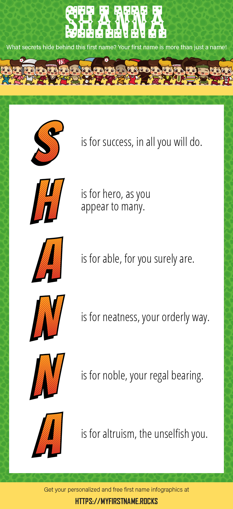 Shanna Infographics
