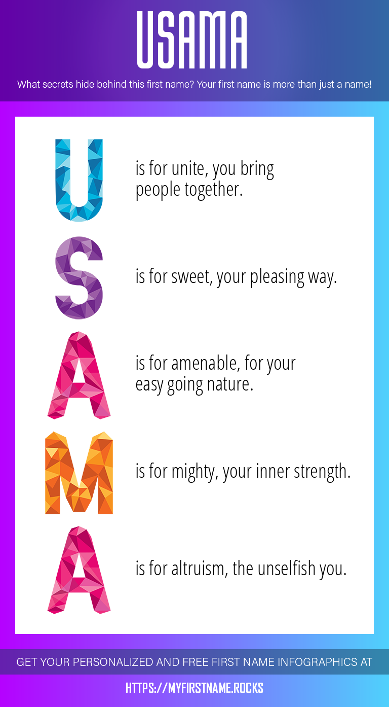 Usama Infographics