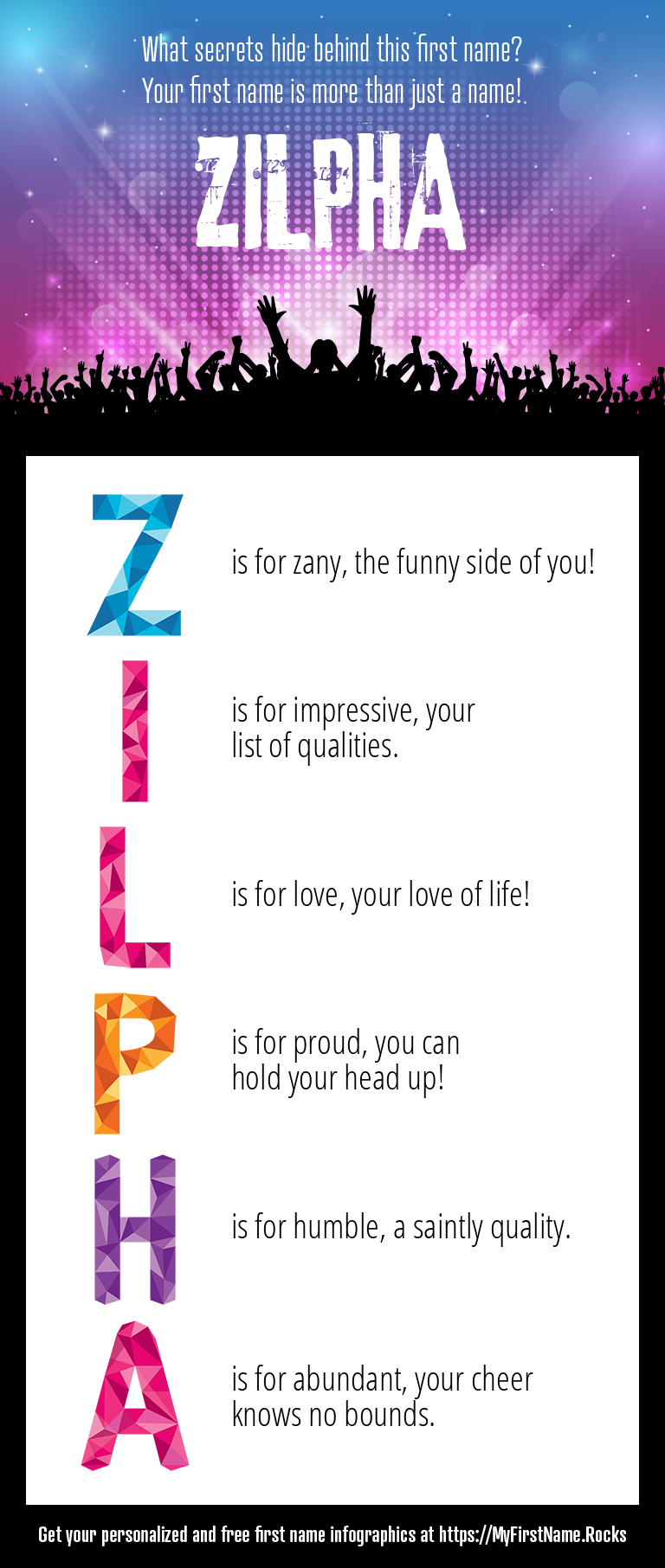 Zilpha Infographics